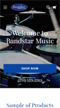 Mobile Screenshot of bandstarmusic.com